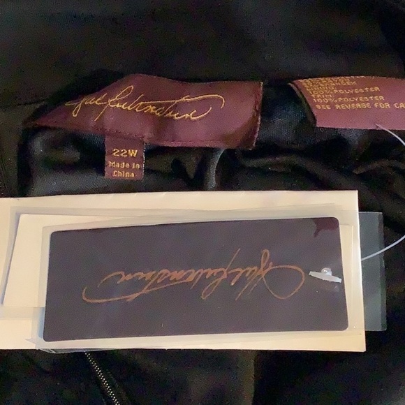 Hal Rubenstein Annie Black Pencil Skirt Size 22W (M15) - Picture 7 of 7